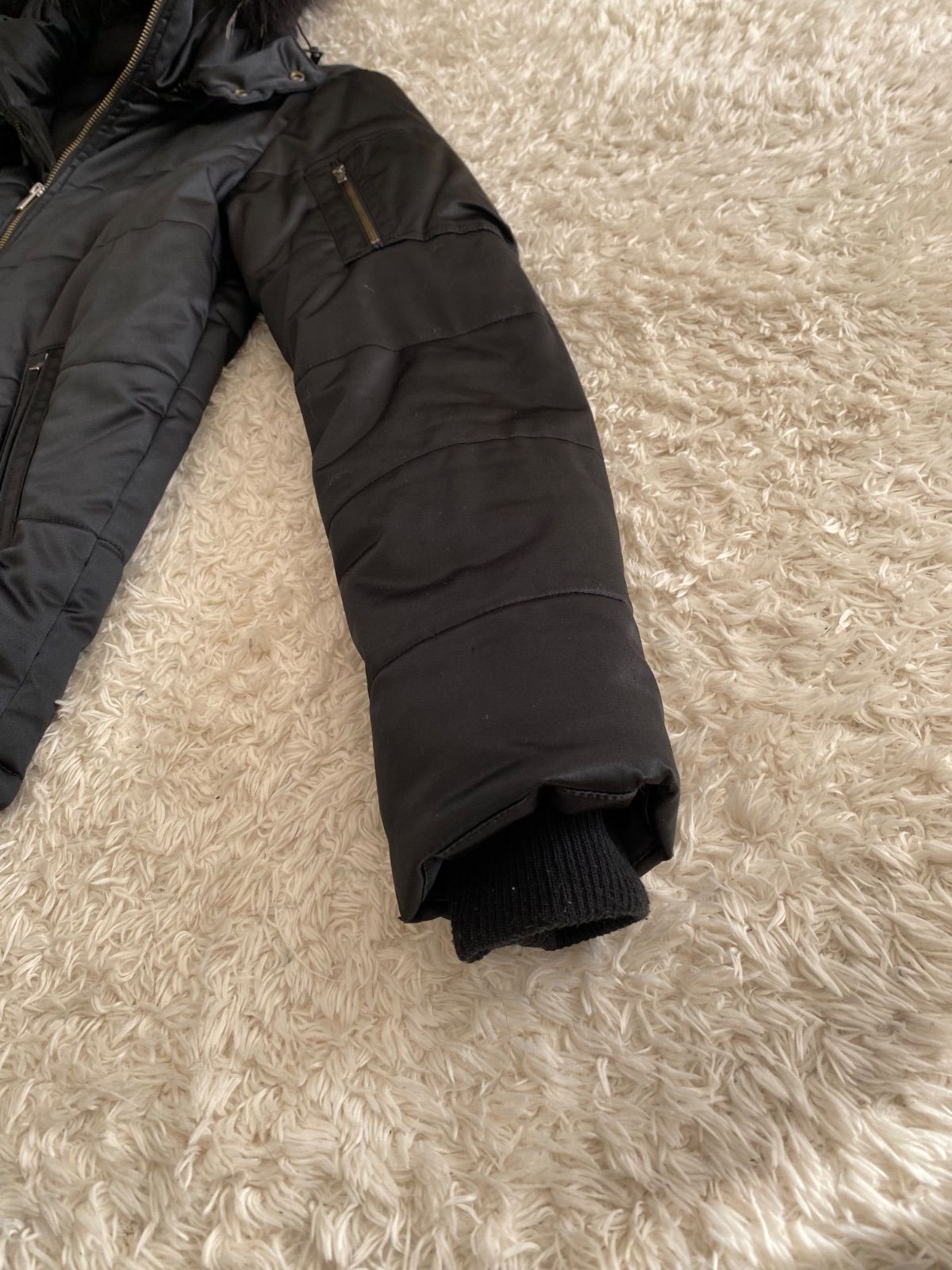 美品！MURDER LICENSE マーダーライセンス ダブルジップ リアルファー