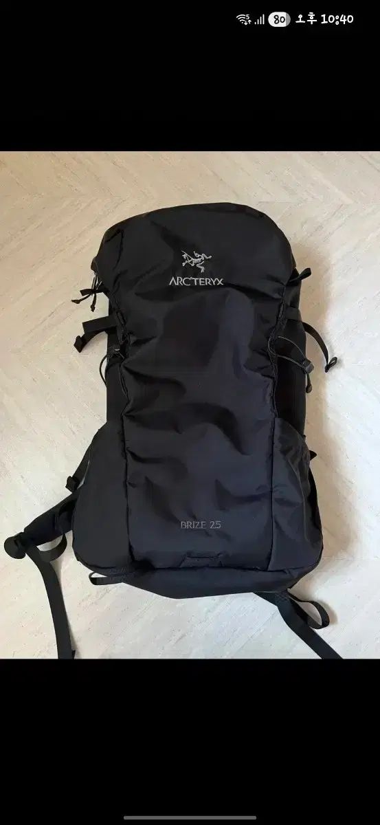 アークテリクス ブリーズ ブラック 25リットル