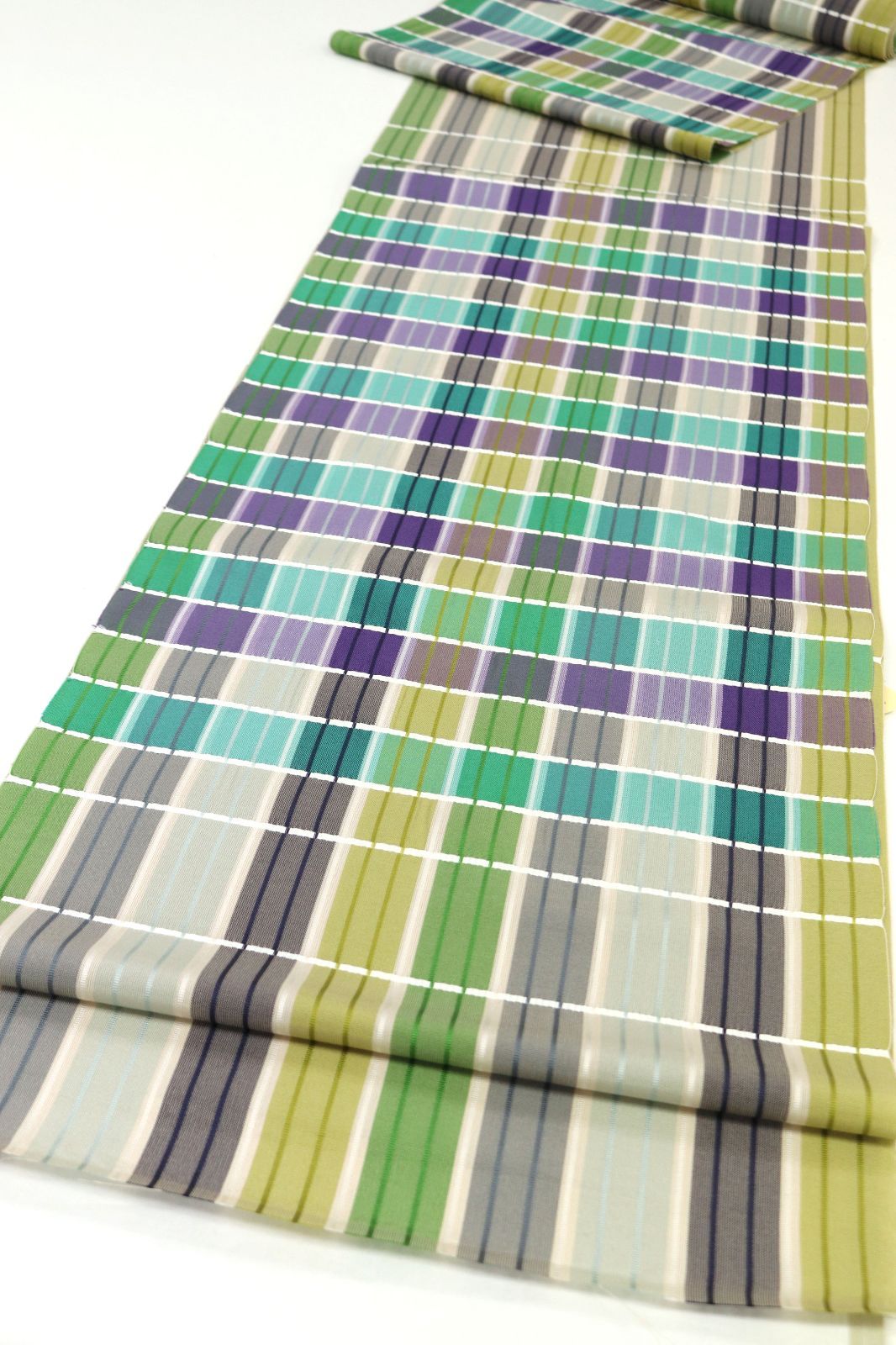 ona 4607 西村織物 にしむら 本場筑前博多織 千楽 紋九寸 名古屋帯 絹乃路 敦煌莫高窟 オールシーズン マルチ お仕立て付き ２～３週間で発送