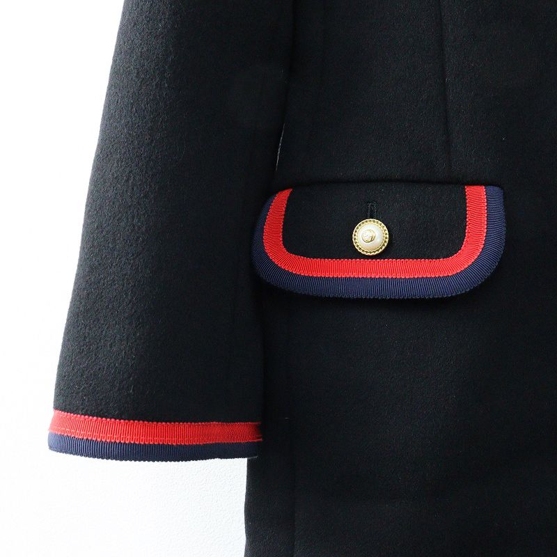 良品 定価41万 JPタグ グッチ GUCCI 544855 GGパールボタンウェブ