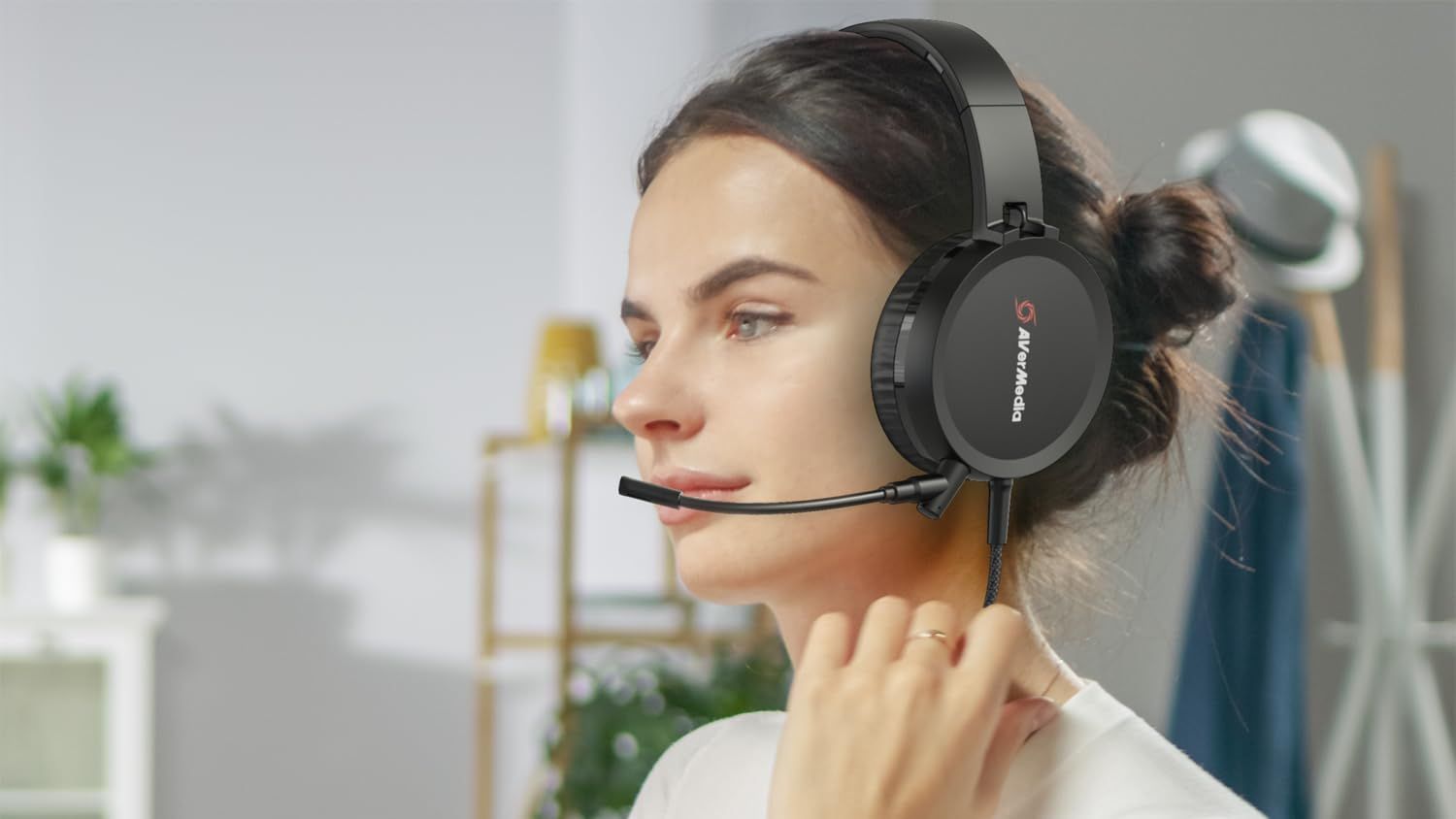 AVerMedia Video Conference KIT 317 ビデオ会議向け USBヘッドセット フルHD Webカメラセット 英語パッケージ 日本 メーカー付き BO CM 1241