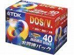 TDK 3.5型フロッピーディスク 2 HD DOS V Windows MF HD-BMX 40 S