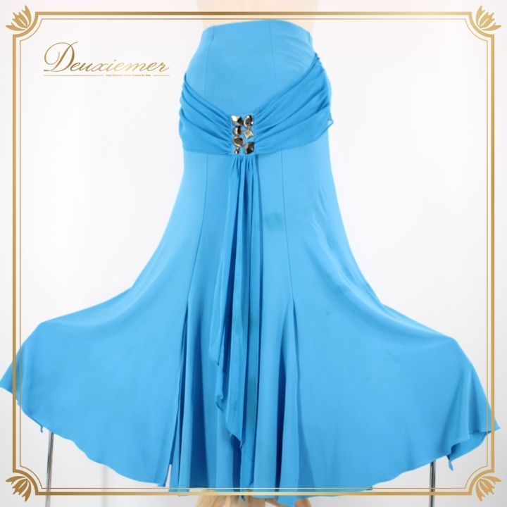 社交ダンス 衣装 スタンダード スカート レッスンウェア 女性用 オール