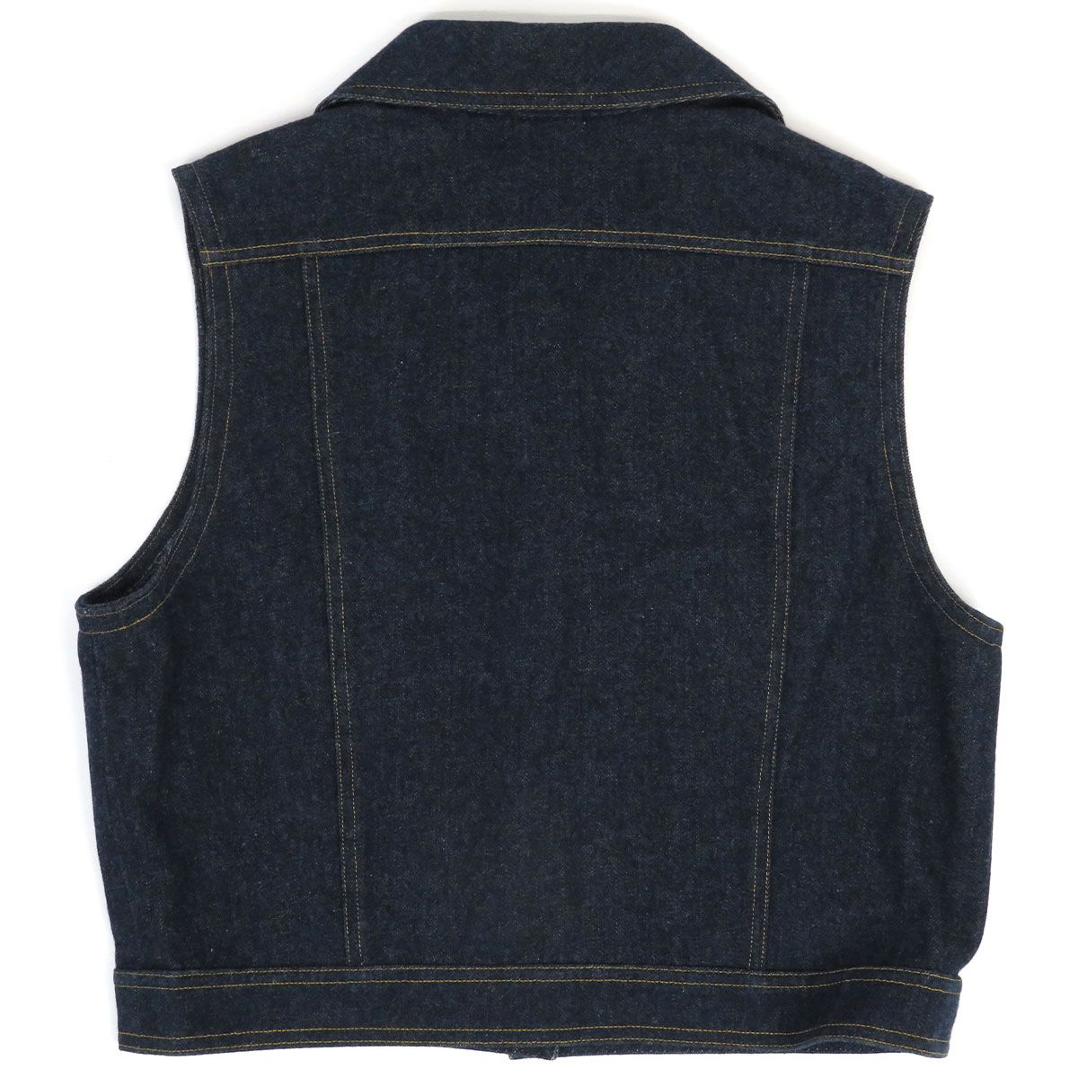 シャネル ヴィンテージ デニム ジレ P06784V04732 レディース ネイビー
