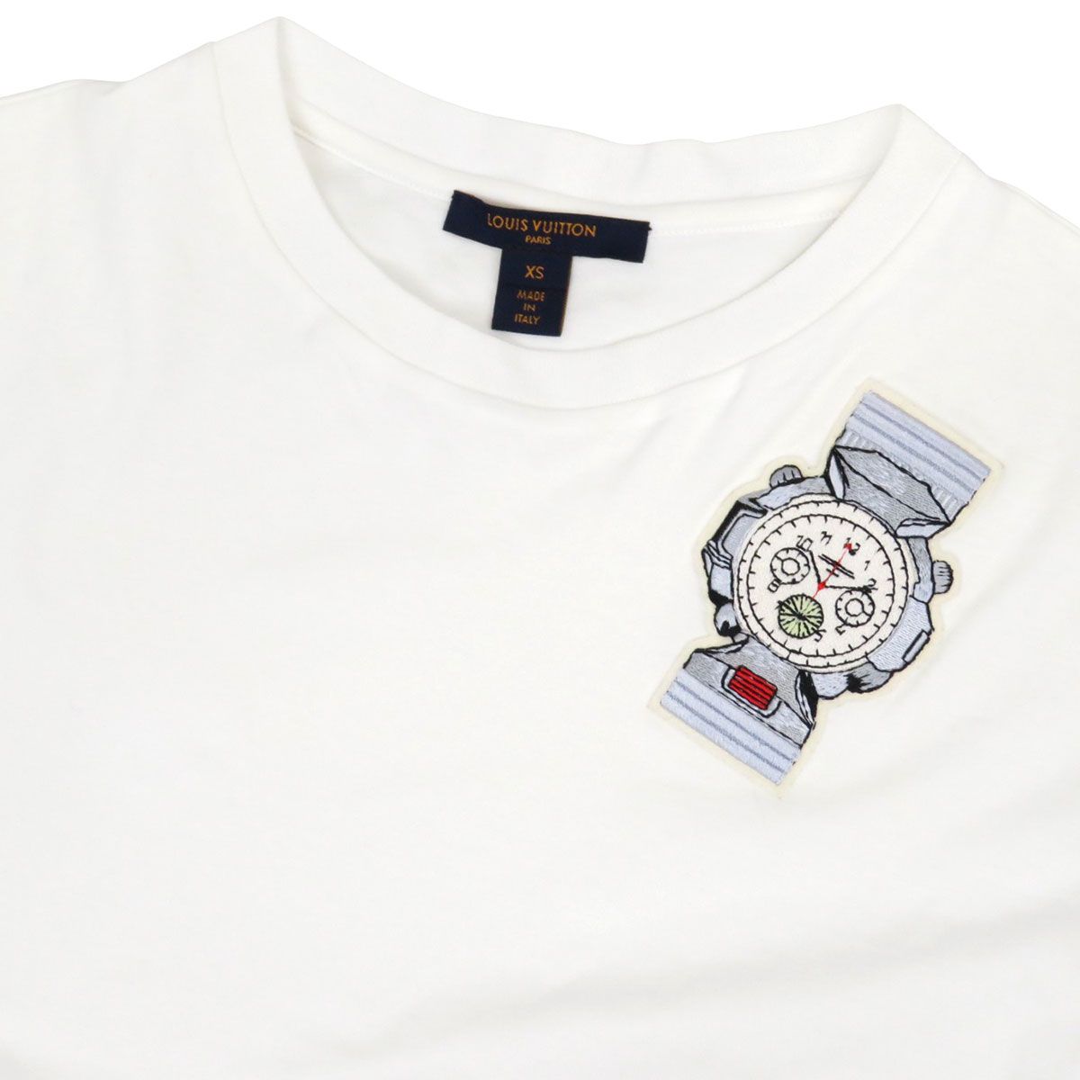 正規品　ルイヴィトン　Tシャツ　エンブロイダリーワッペン ルイヴィトン エンブロイダリー ワッペン Tシャツ FFTS01JG2