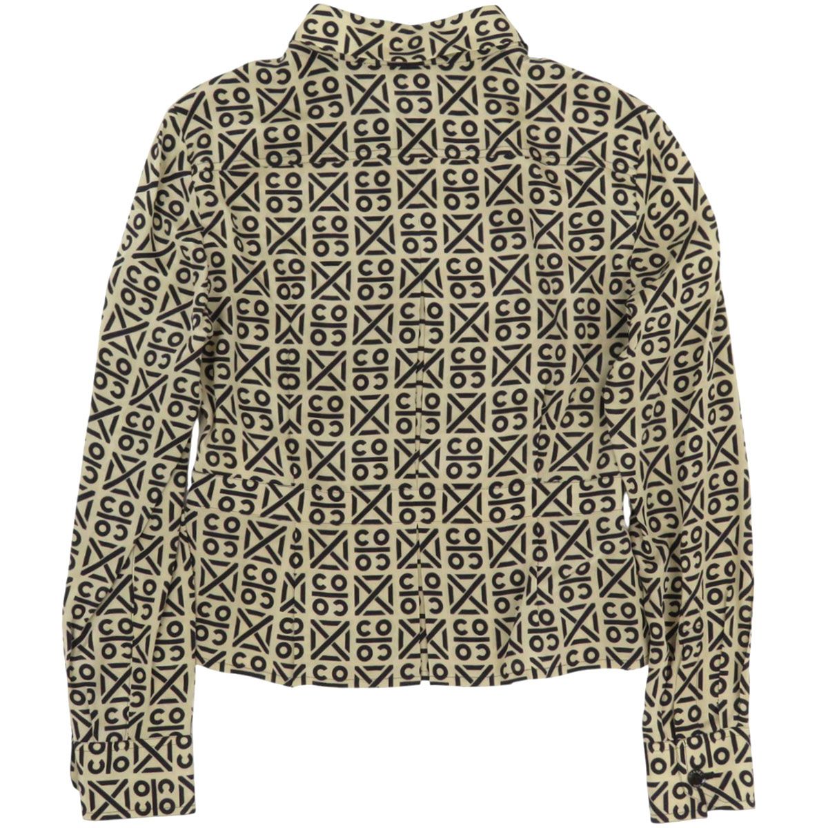シャネル COCO 総柄 シルク ブラウス P16576V09142 レディース