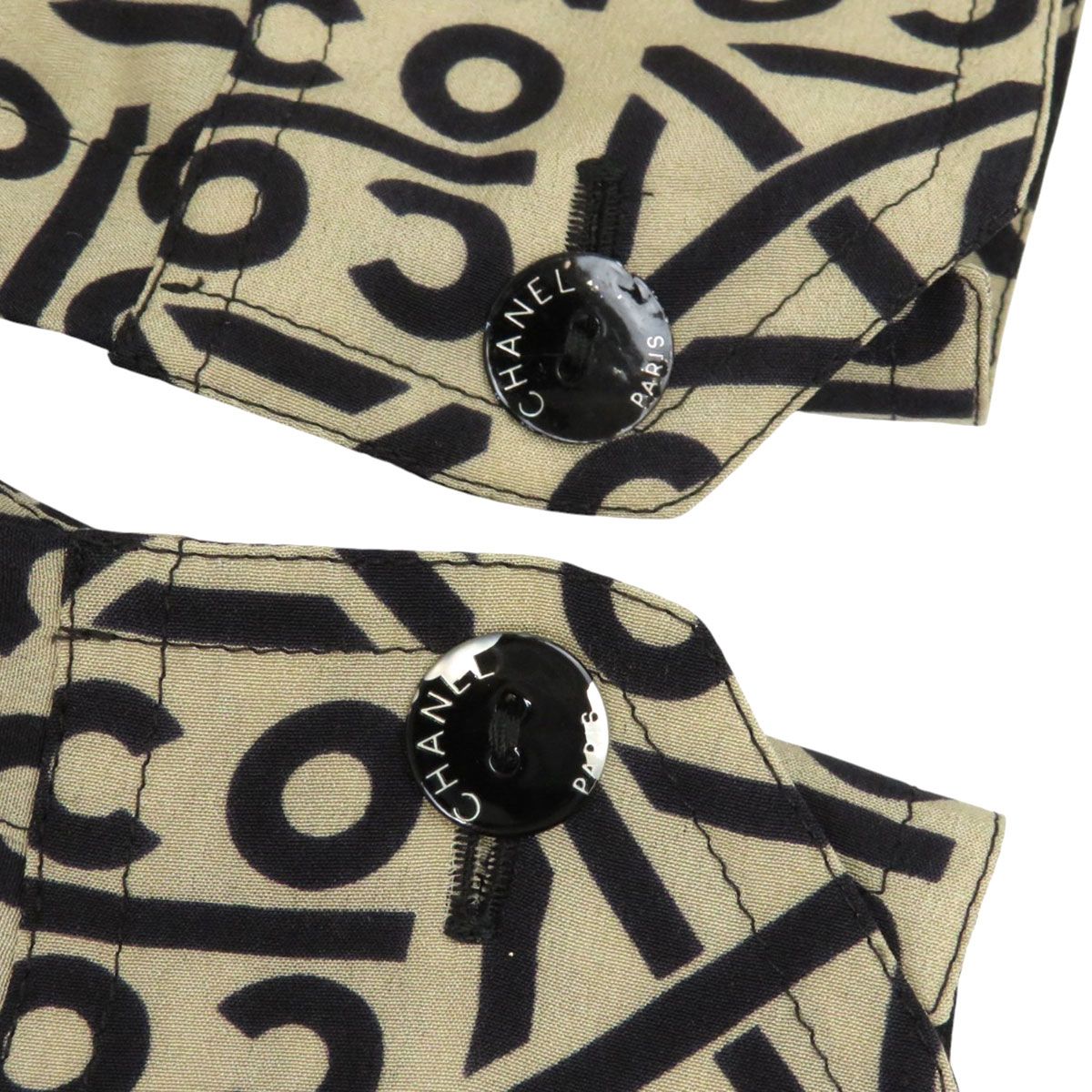 シャネル COCO 総柄 シルク ブラウス P16576V09142 レディース