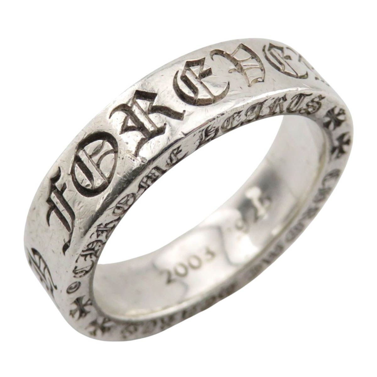 クロムハーツ スペーサー フォーエバー リング 6 MM 21号 SV 925 ユニセックス CHROME HEARTS アパレル 小物