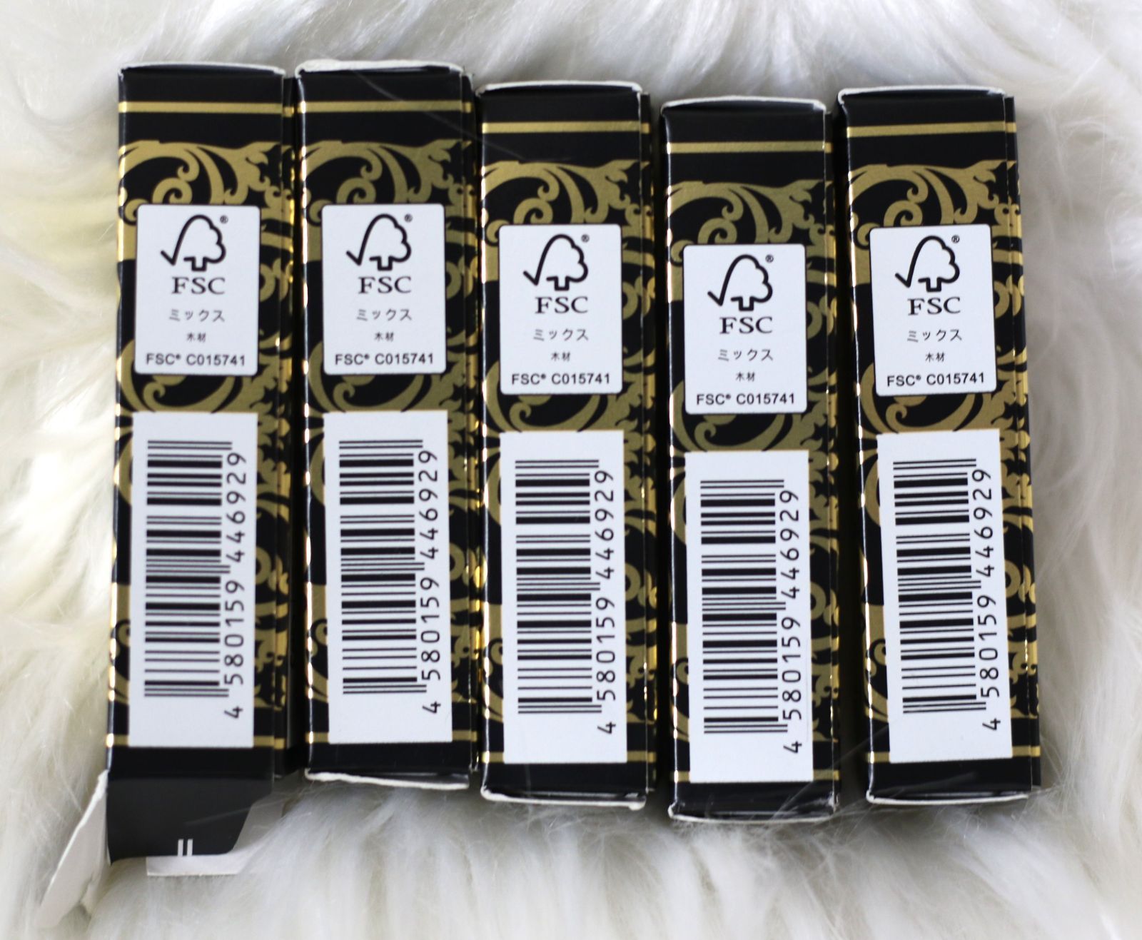 クリスタルジェミーリップスティックNo.03内容量3.5 g中約9割程残っています×5箱セット