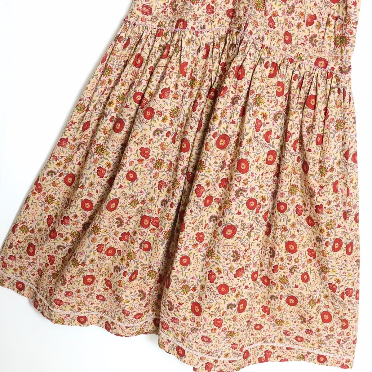 ワンダフルワールド カネコイサオ☆パフスリーブワンピース ピンク系