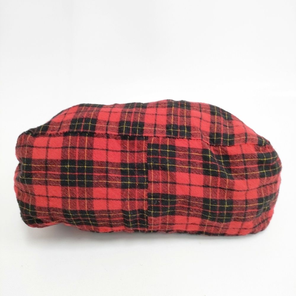 tricot COMME des GARCONS ウール タータンチェック トートバッグ