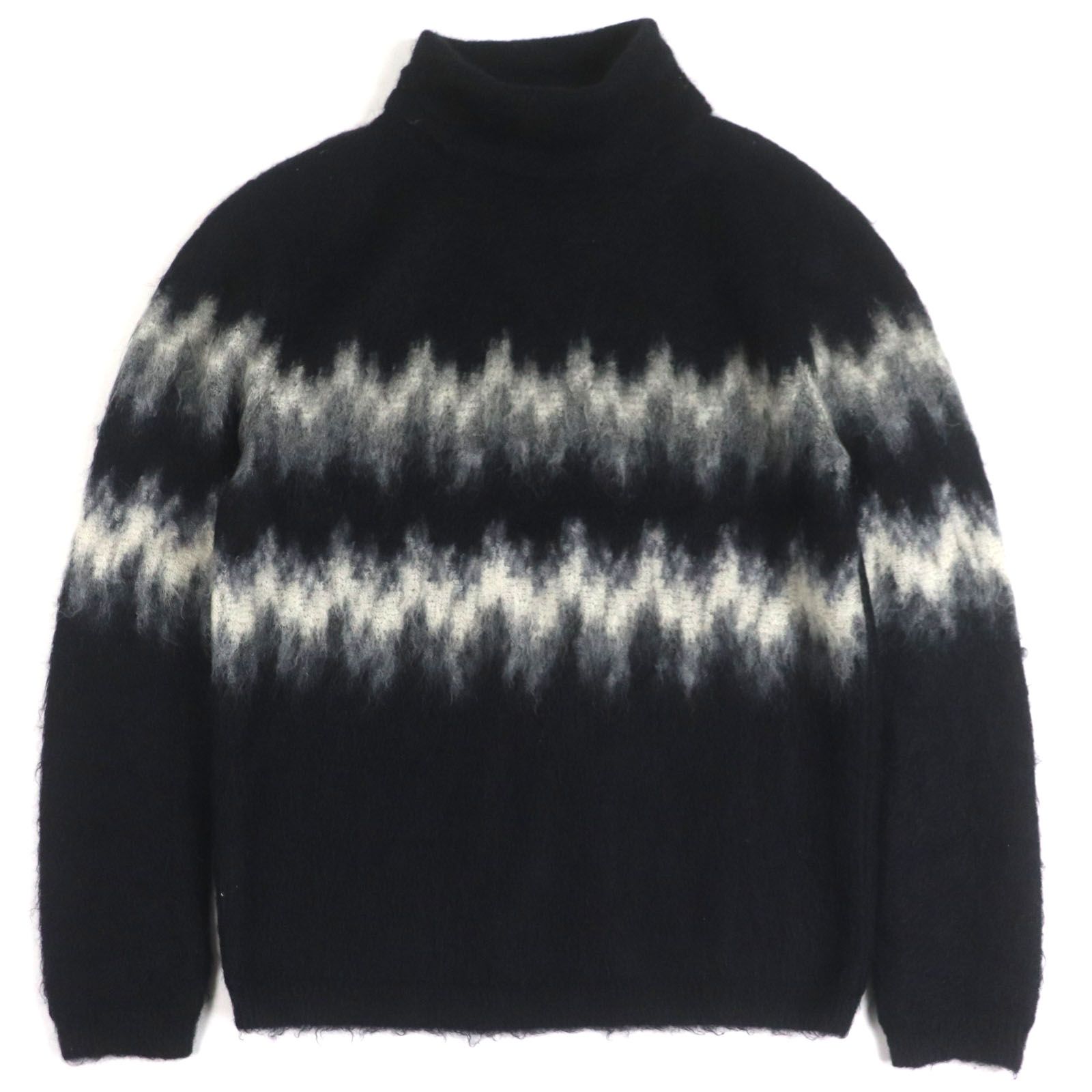 美品▽SAINT LAURENT PARIS サンローランパリ 2020年製 632010 モヘア