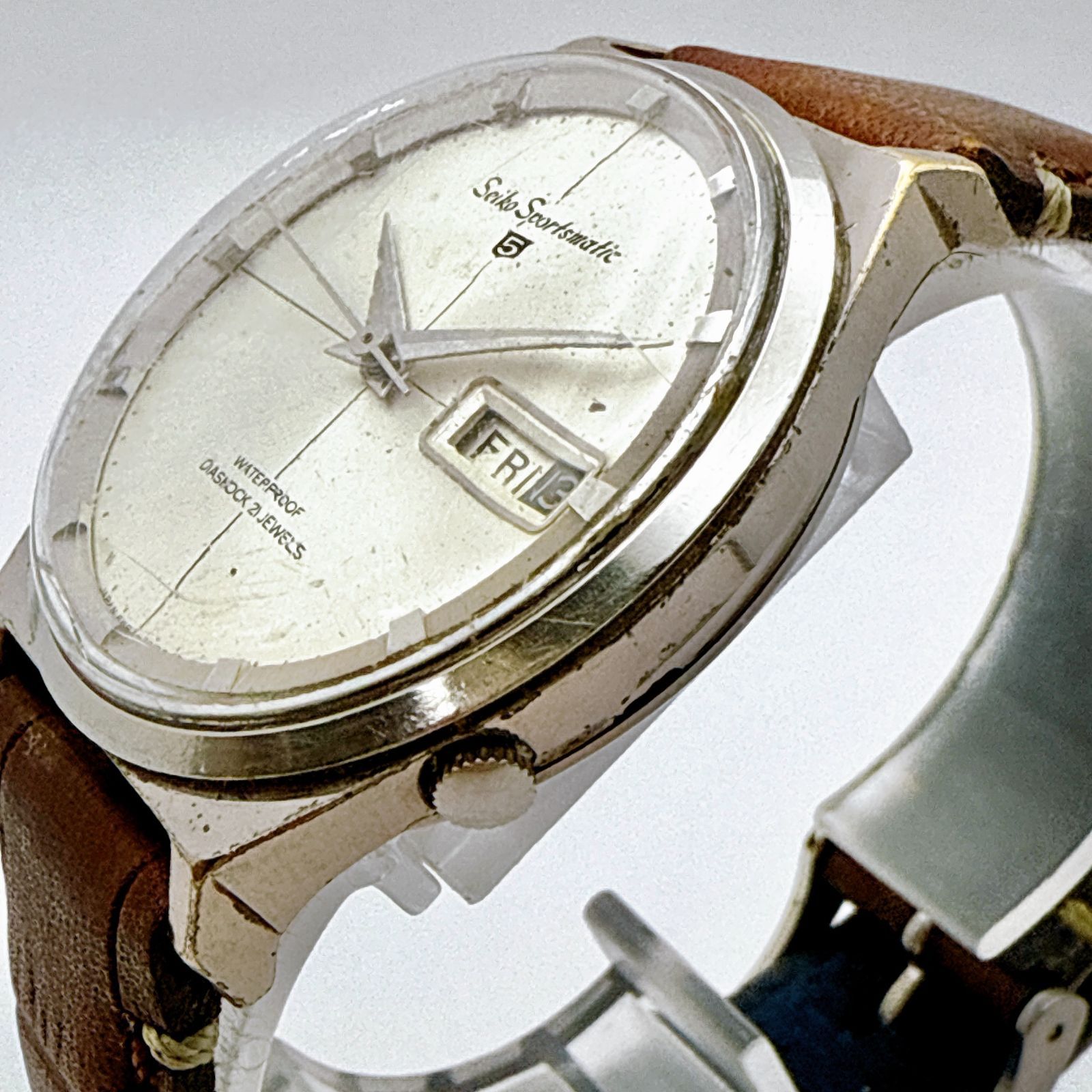 B073【稼働・ヴィンテージ】SEIKO Sportsmatic 5 セイコー スポーツ