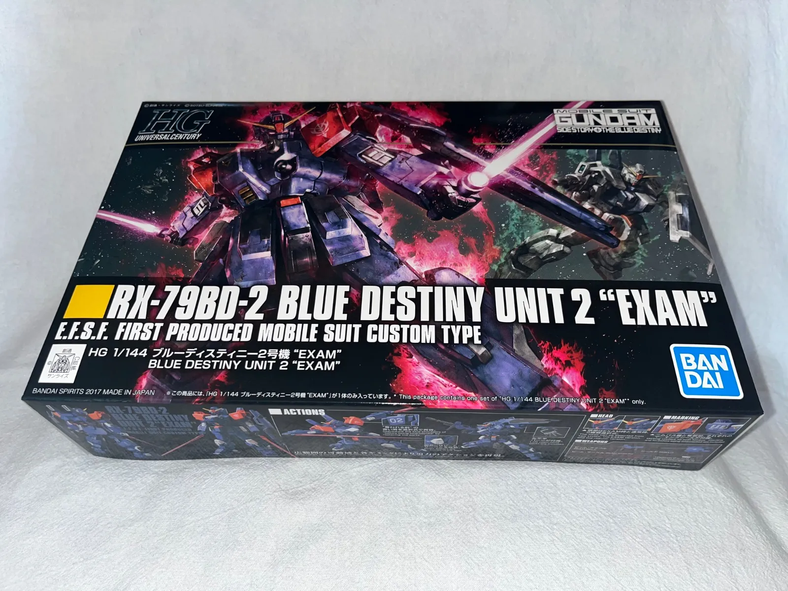 2026年最新】HGUC 1/144 ブルーディスティニー3号機 EXAMの人気