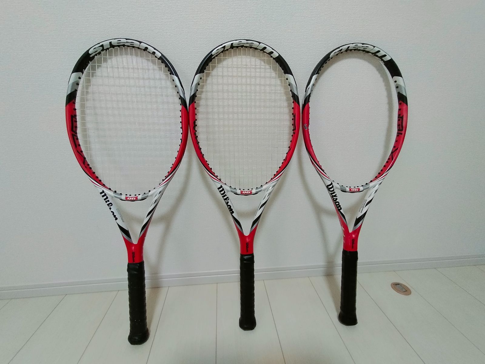 良品 2本+1本セット】ウィルソン スチーム96 Wilson Steam 96 G2 硬式