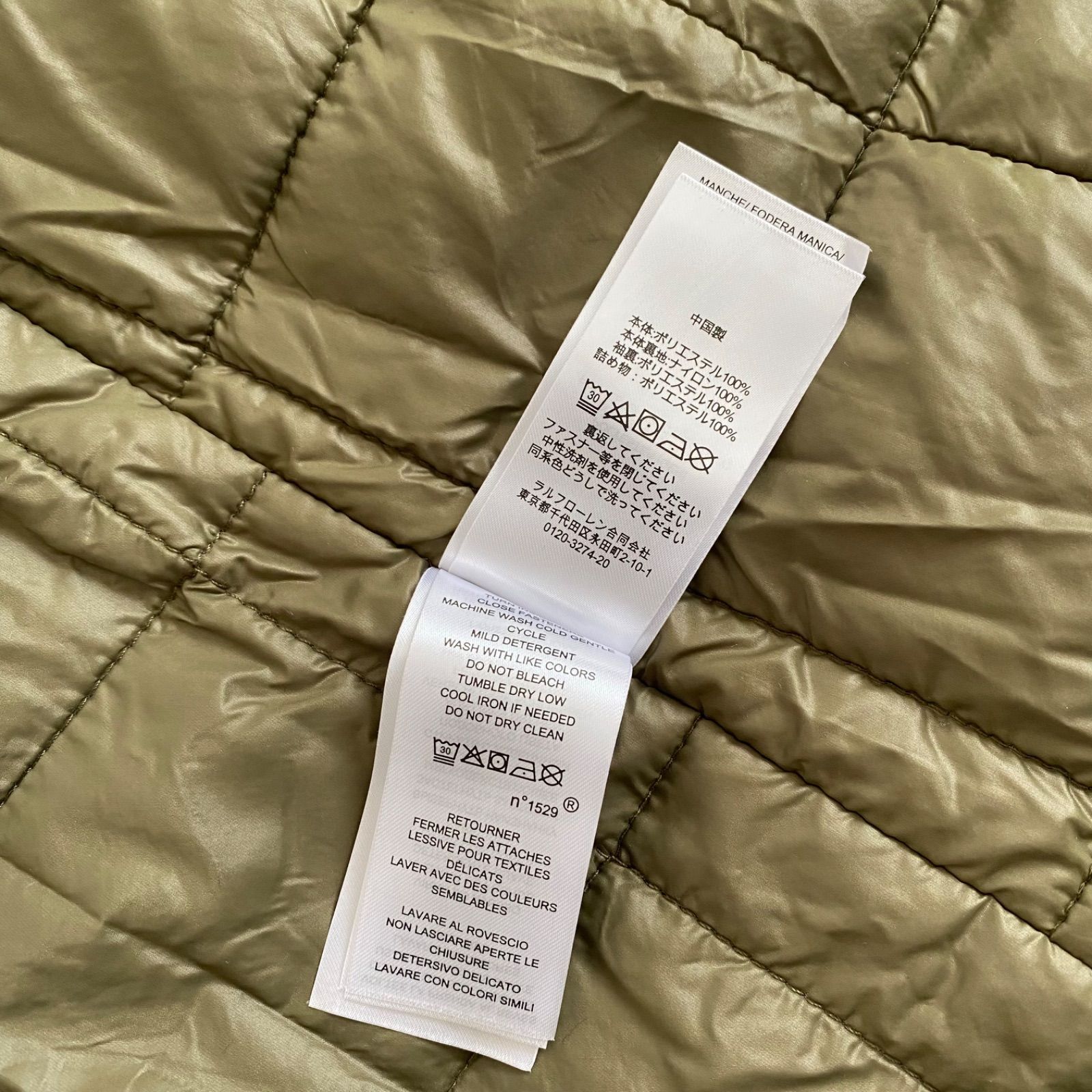 極美品！RALPH LAUREN BLACK LABEL ラルフローレン フーデッドコート