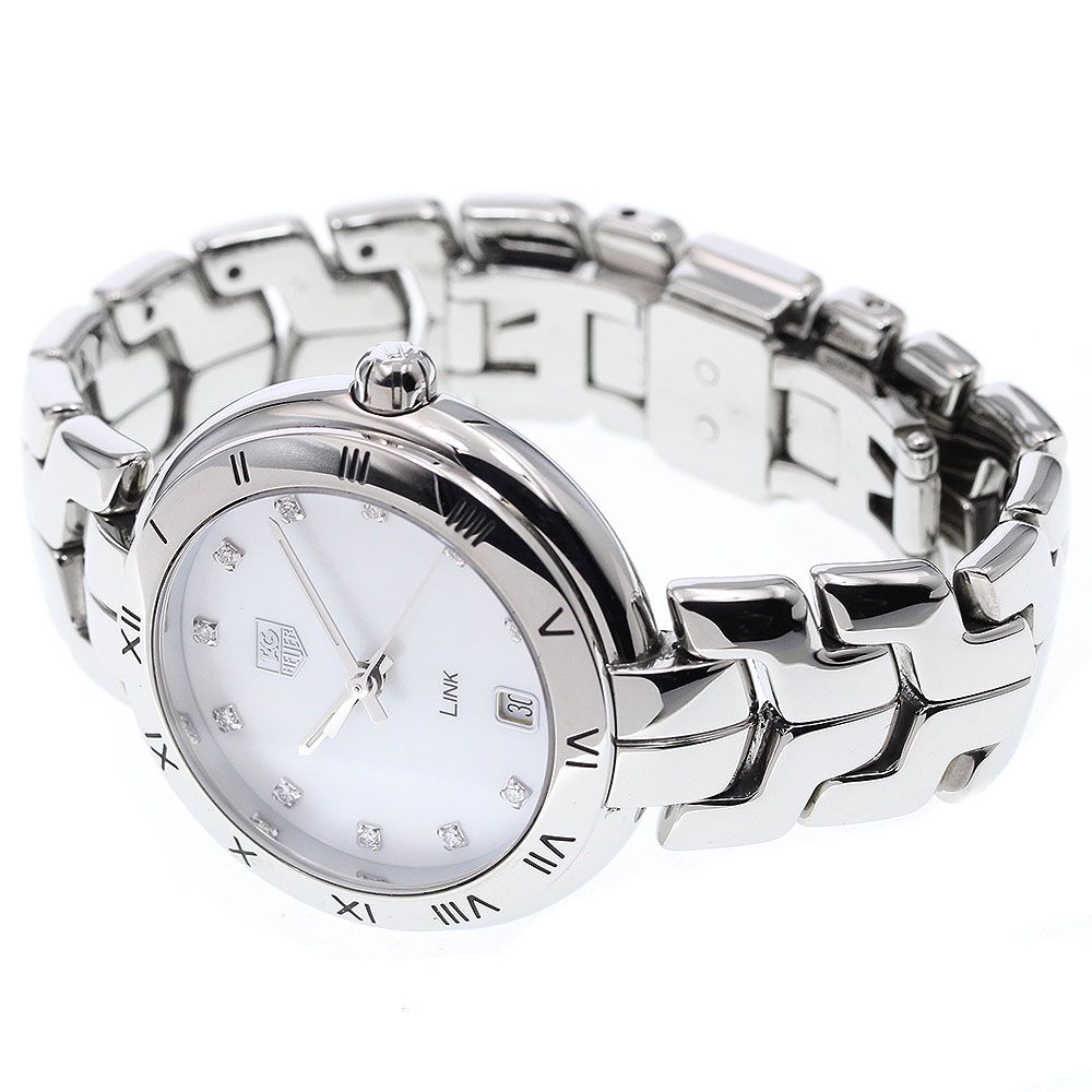 タグホイヤー TAG HEUER WAT 1315 リンク 11 Pダイヤ クォーツ レディース _922513