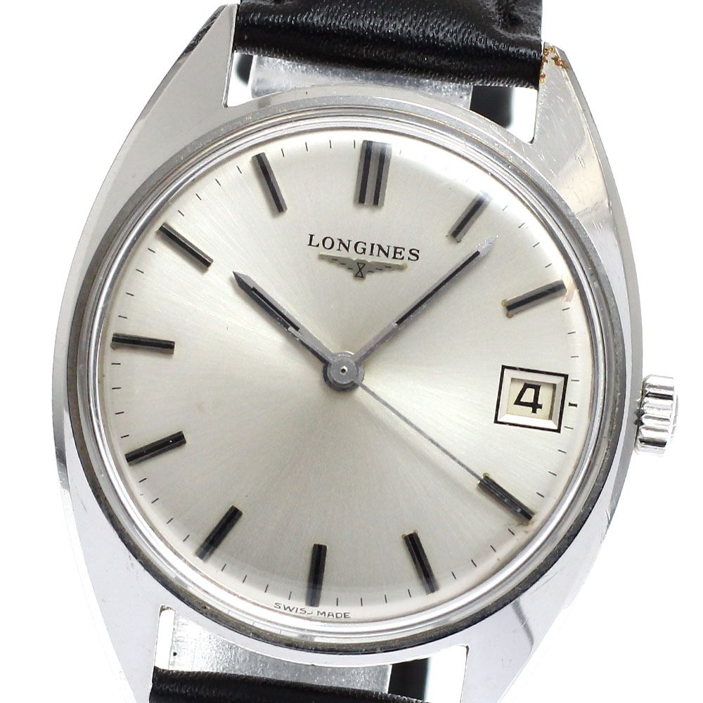 ロンジン LONGINES cal.285 デイト 手巻き メンズ_918028