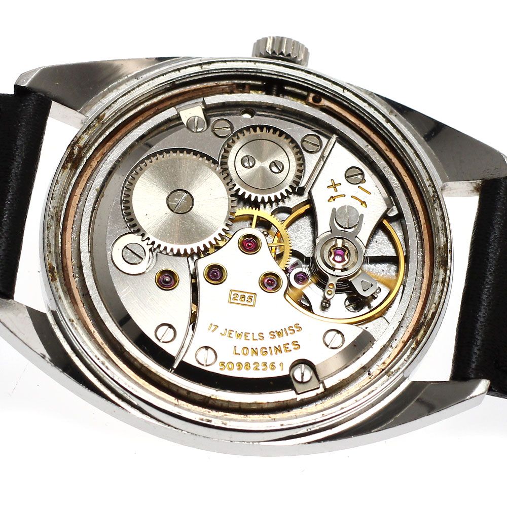  ロンジン cal 285 デイト 手巻き メンズ_918028 手巻き時計 腕時計(アナログ)