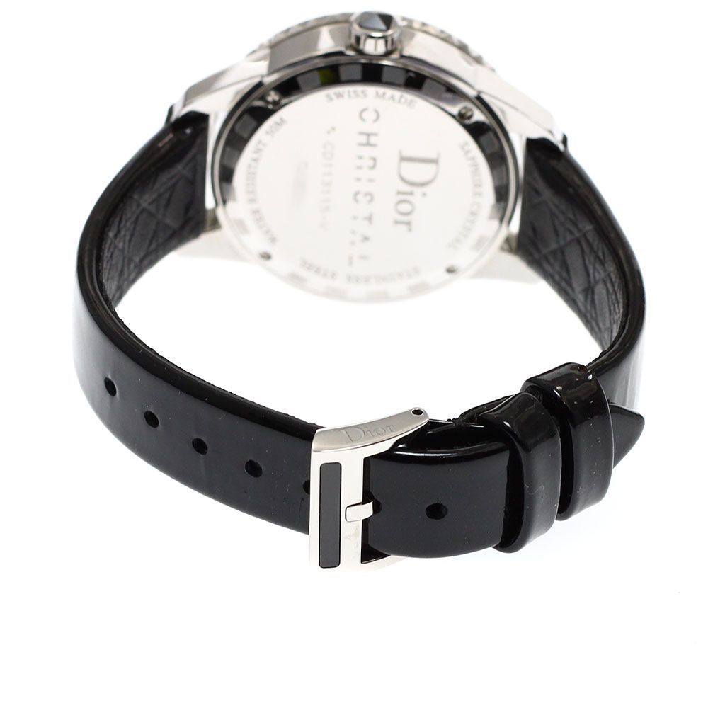  ディオール Dior V クリスタル ダイヤ クォーツ レディース_922407 腕時計(クォーツ) 腕時計(アナログ)