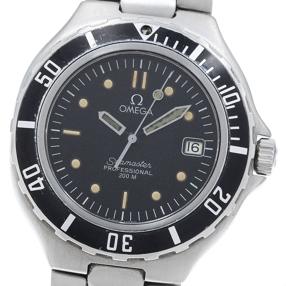 オメガ OMEGA シーマスター200m クォーツ メンズ_918784 - メルカリ