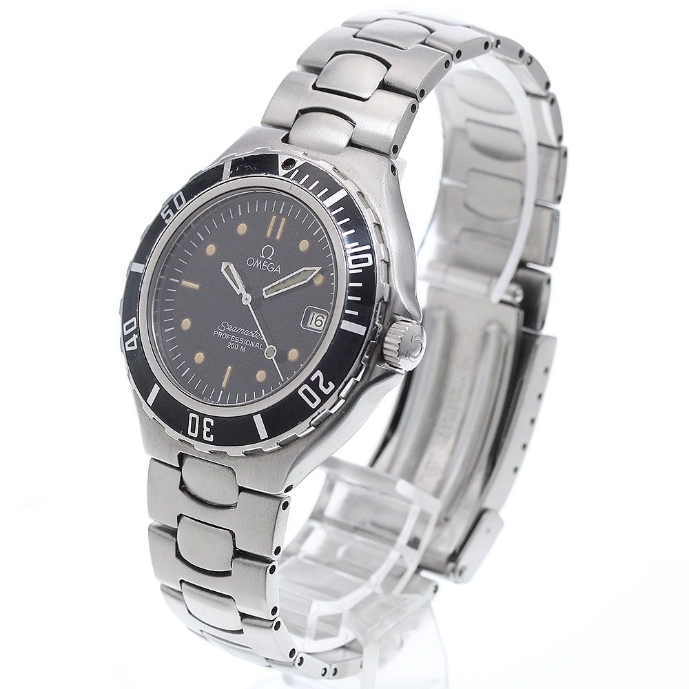 オメガシーマスター200 クオーツ オメガ OMEGA シーマスター200m クォーツ メンズ_918784 - メルカリ