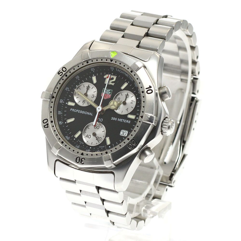 訳あり タグホイヤー TAG HEUER CK1110-0 2000シリーズ プロフェッショナル クロノグラフ クォーツ メンズ _922442 訳ありタグホイヤー TAG HEUER CK1110-0 2000シリーズ