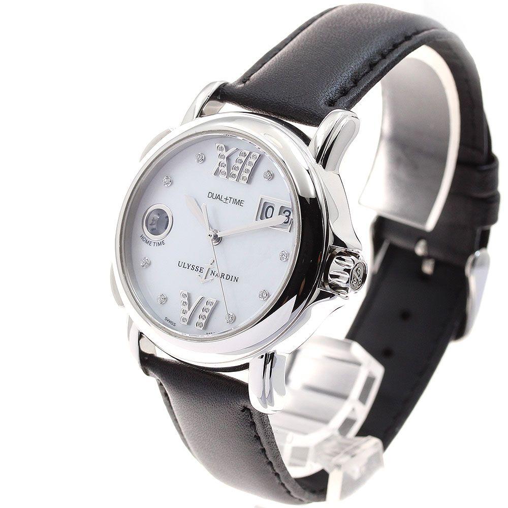 ユリス・ナルダン Ulysse Nardin 223-22 デュアルタイム GMT ビッグデイト 自動巻き ボーイズ 美品 _918424 ユリス・ナルダン Ulysse Nardin 223-22 デュアルタイム GMT ビッグ