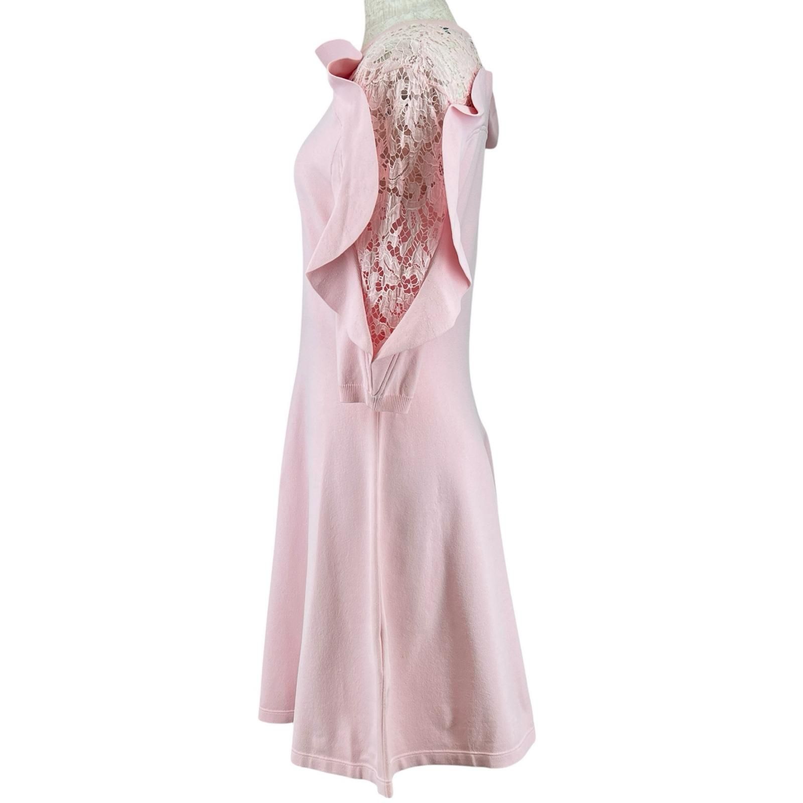 美品△VALENTINO ヴァレンティノ QB2KD07343K レース切り替え