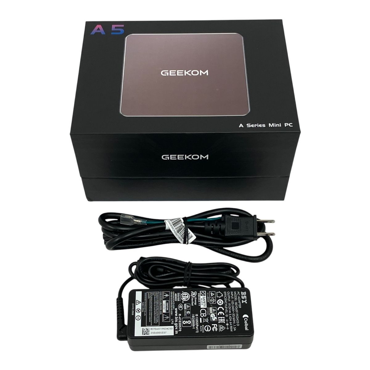 GEEKOM A5 ミニデスクトップ パソコン Ryzen 5 7430U 16GB SSD 512GB