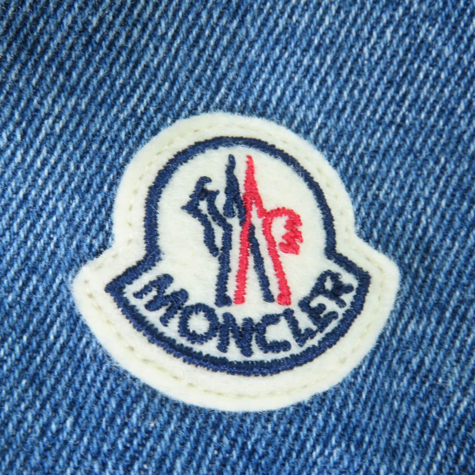 極美品☆MONCLER モンクレール 24SS LAMPUSA コットン100％ ロゴボタン