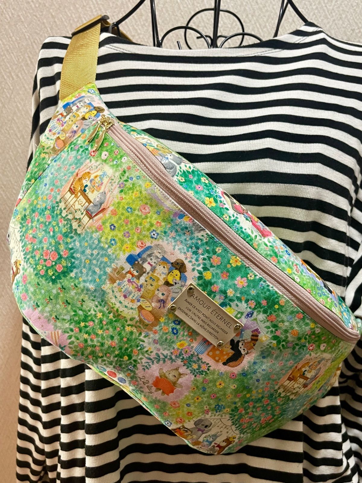 ファッション小物 ハンドメイド ユキエモン ポーチ