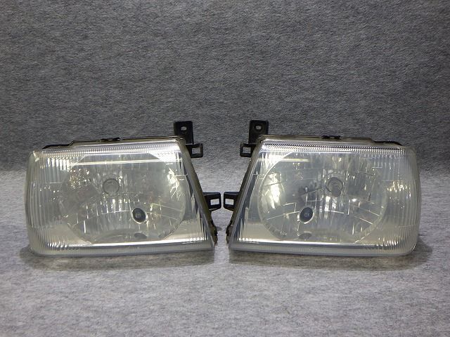 パジェロミニ ヘッドライト 左右 ハロゲン H58A レベ無し 100-87339