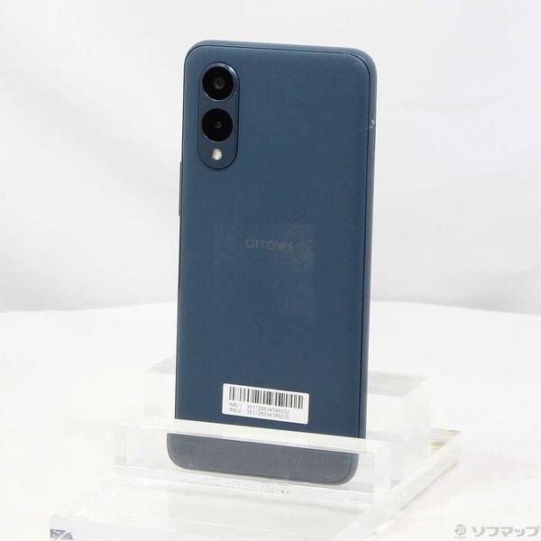 中古品〕 arrows We2 64GB ネイビーグリーン FCG02 au SIMフリー【368