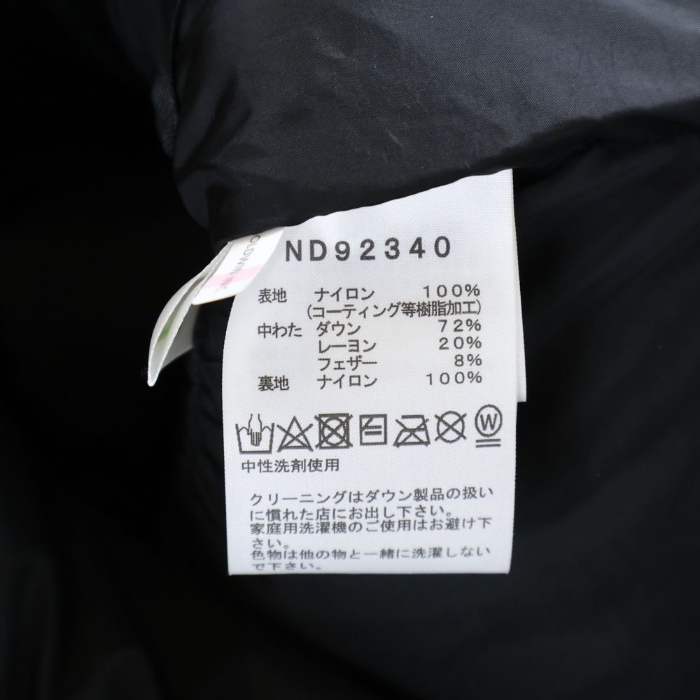 THE NORTH FACE ザノースフェイス Baltro Light Jacket バルトロ ライト フーデッドダウンジャケット ブラック ND 92340