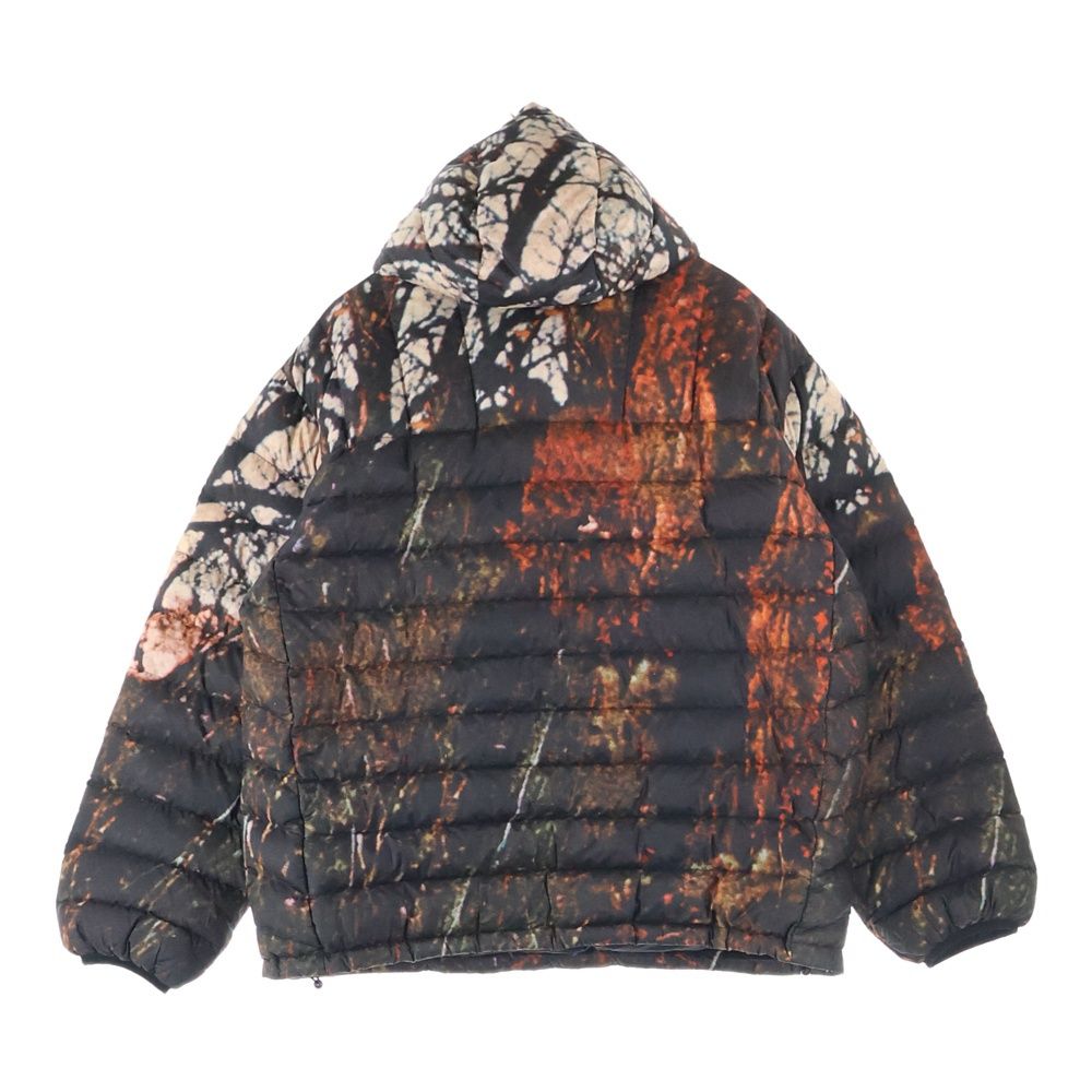 SUPREME シュプリーム 20 AW Micro Down Half Zip Hooded Pullover リアルツリー マイクロ ハーフジップ フーデッド プルオーバーダウンジャケット ブラウン