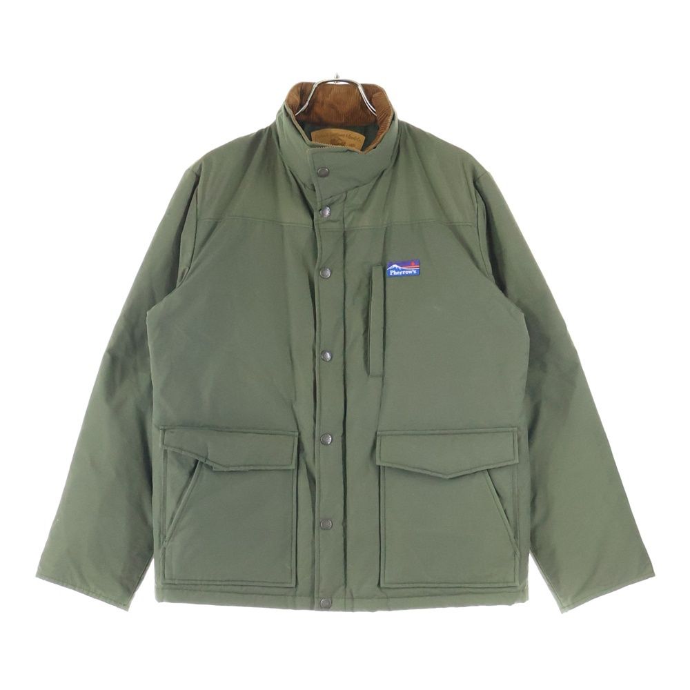 PHERROW S フェローズ 20 AW マウンテン 40クロスダウンジャケット カーキ PPDJ 1