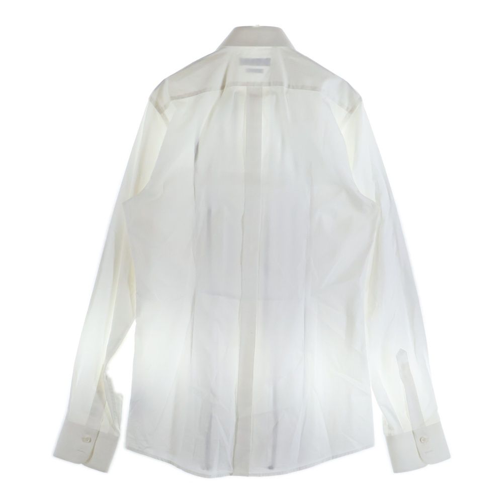 Dolce & Gabbana ホワイト長袖シャツ DOLCE & GABBANA (ドルチェアンドガッバーナ) ストライプ柄 長袖シャツ