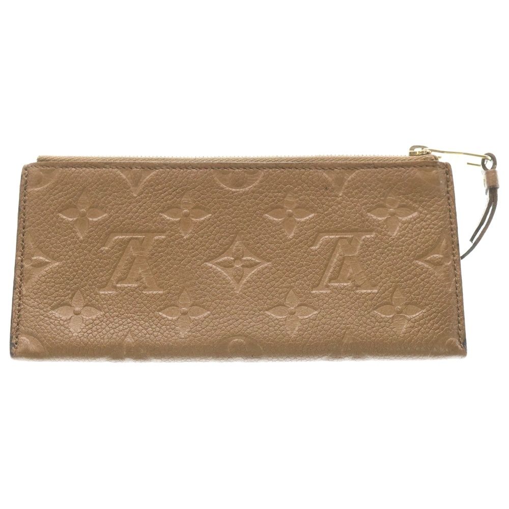 Louis Vuitton ブラウンレザーポーチ 中古・古着通販】LOUIS VUITTON (ルイ ヴィトン) ポーチ ブラウン