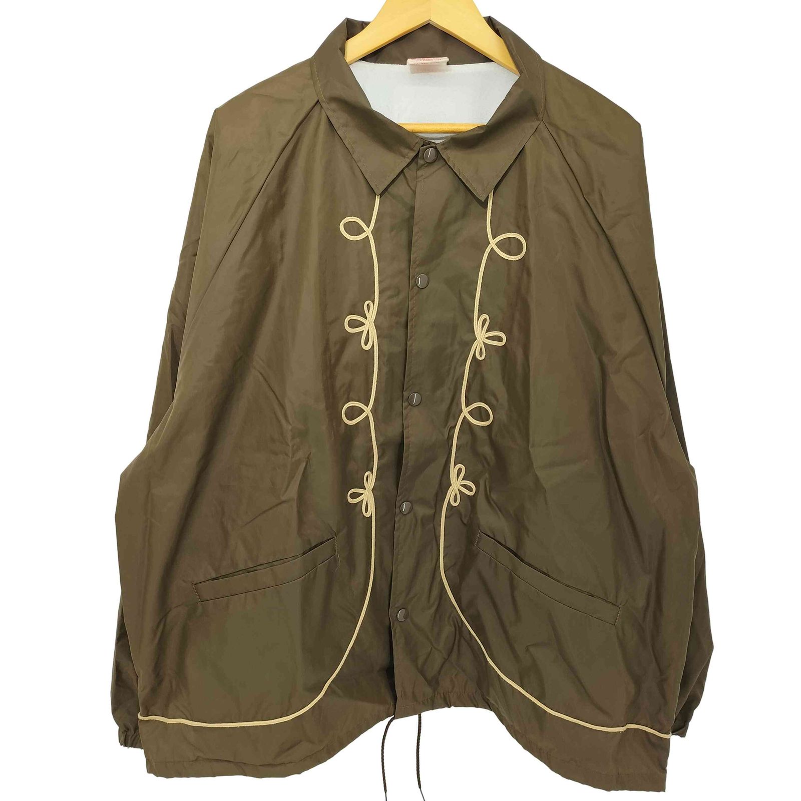 スリフティールック THRIFTY LOOK ROPE EMB COACHES JACKET ロープ刺繍