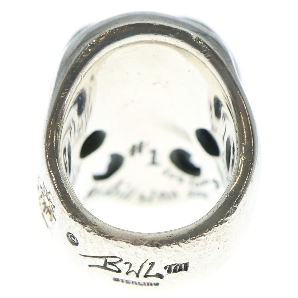 Bill Wall Leather BWL ビルウォールレザー C MASTER SKULL RING シーマスタースカルリング 18 Kカスタム シルバー ゴールド