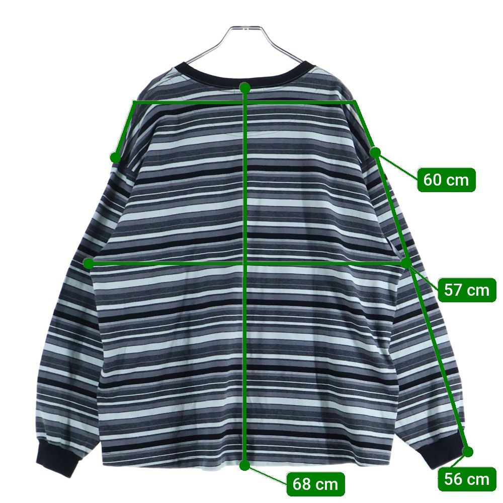 POLYPLOID (ポリプロイド) OVERSIZE LONGSLEEVE B マルチカラー