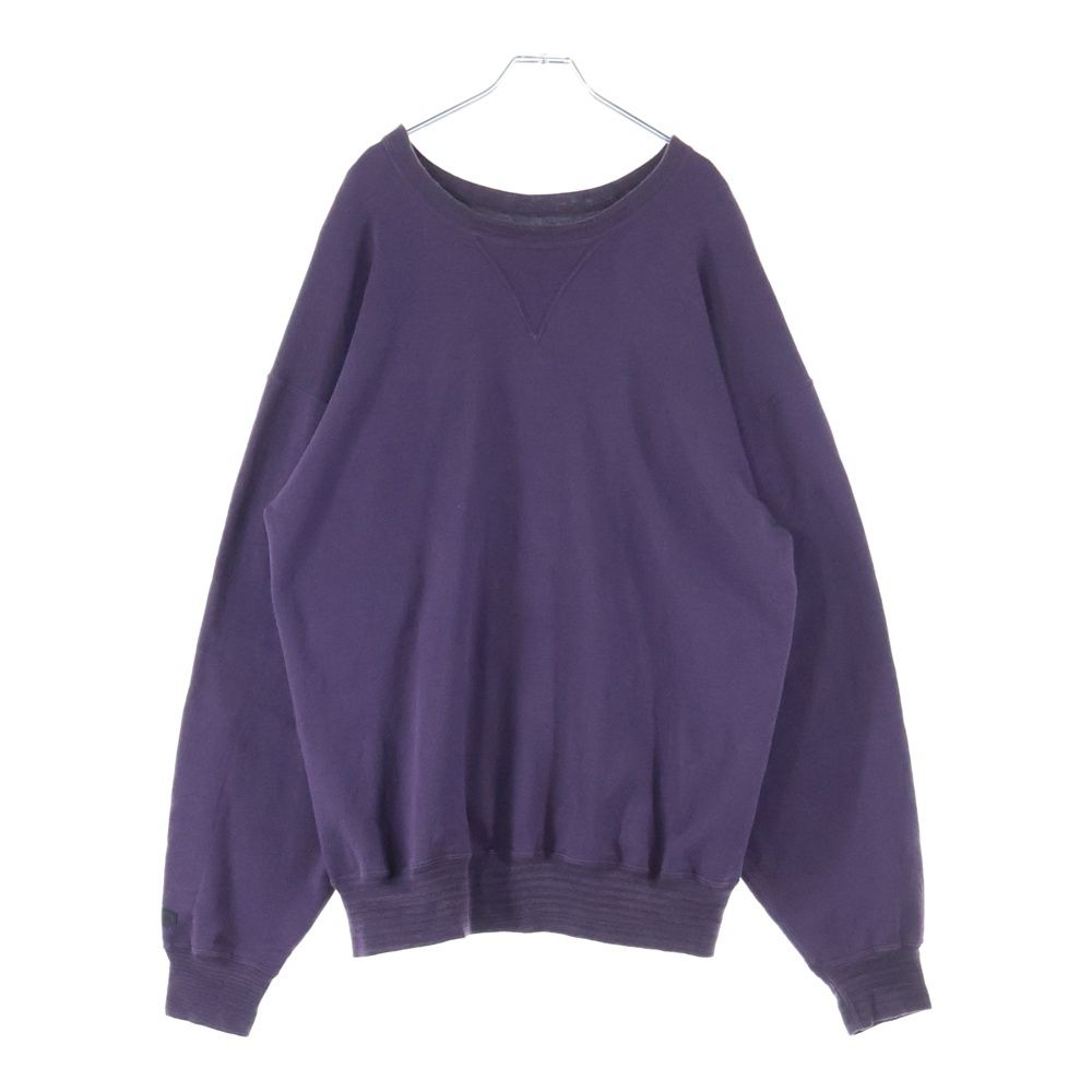 ナイスネス S MAN Silk Sweatshirt Pull Over シルククルーネックスウェット プルオーバー パープル NN 3001 J 15