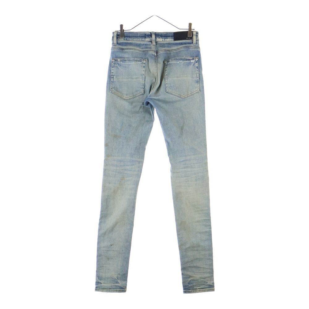 AMIRI (アミリ) MX1 JEANS 蛇腹 ダメージ加工 スキニー デニムパンツ