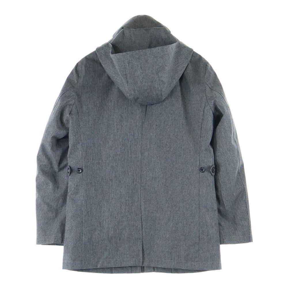 MICHEL KLEIN ミッシェルクラン マルチポケット ジップアップ 中綿ダウンジャケット グレー MINUAA-20600