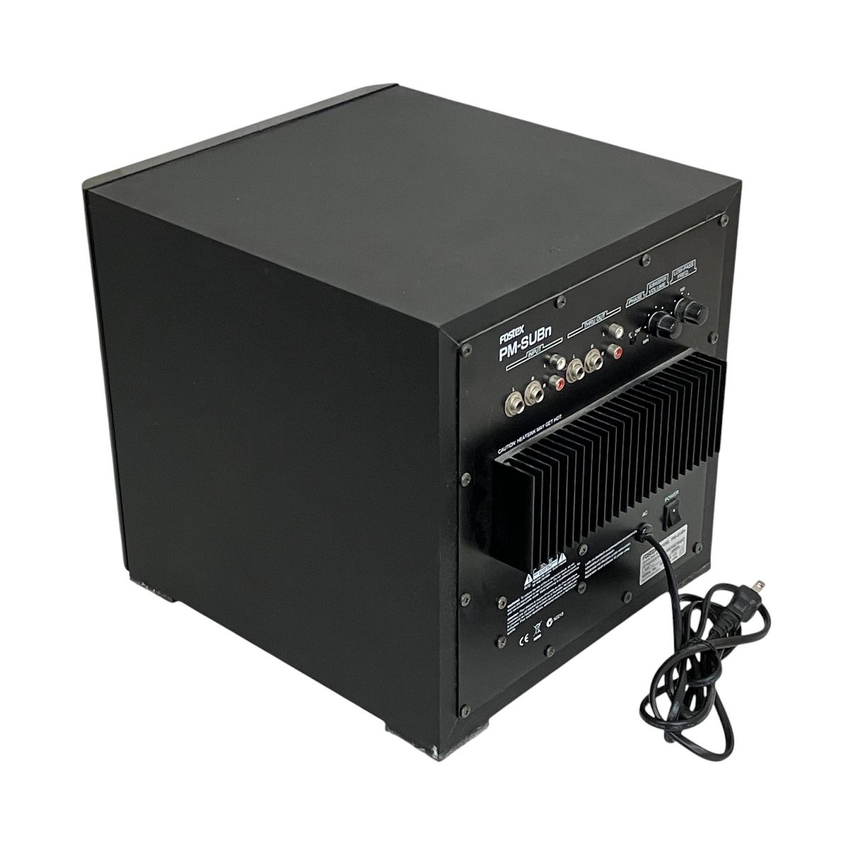 FOSTEX PM-SUBn サブ ウーファー 音響機材 オーディオ機材 中古