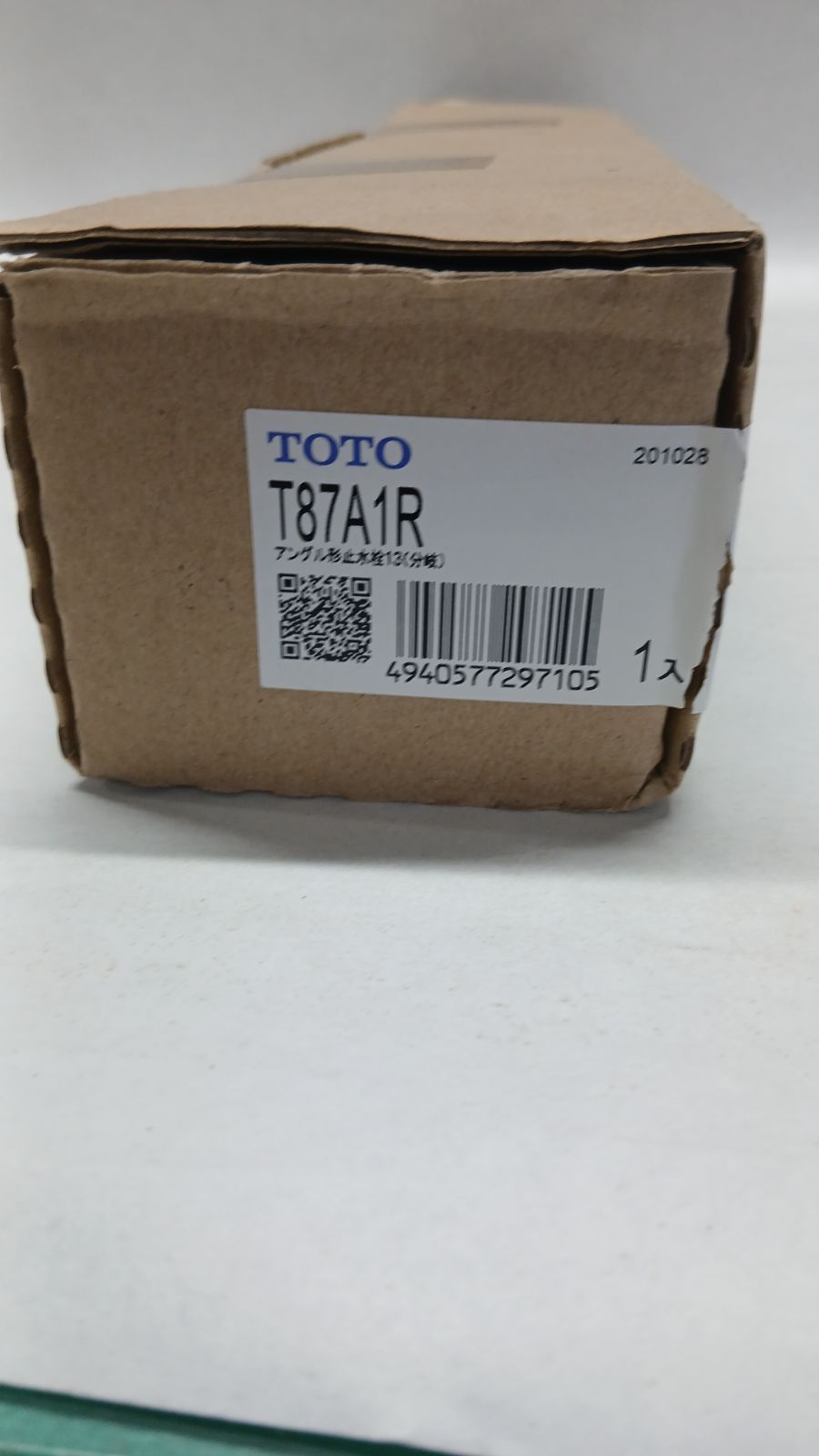 TOTO T 87 A 1 R アングル形止水栓 分岐形 み