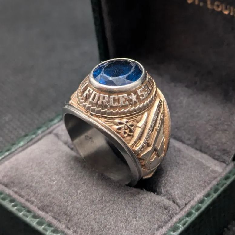 US Air Force アメリカ空軍 ミリタリーリング クラスリングスタイル