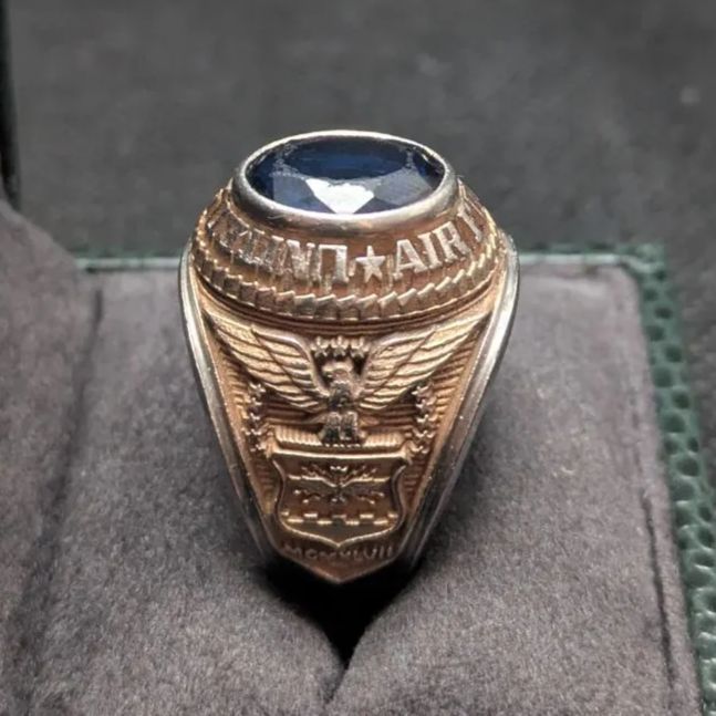 US Air Force アメリカ空軍 ミリタリーリング クラスリングスタイル