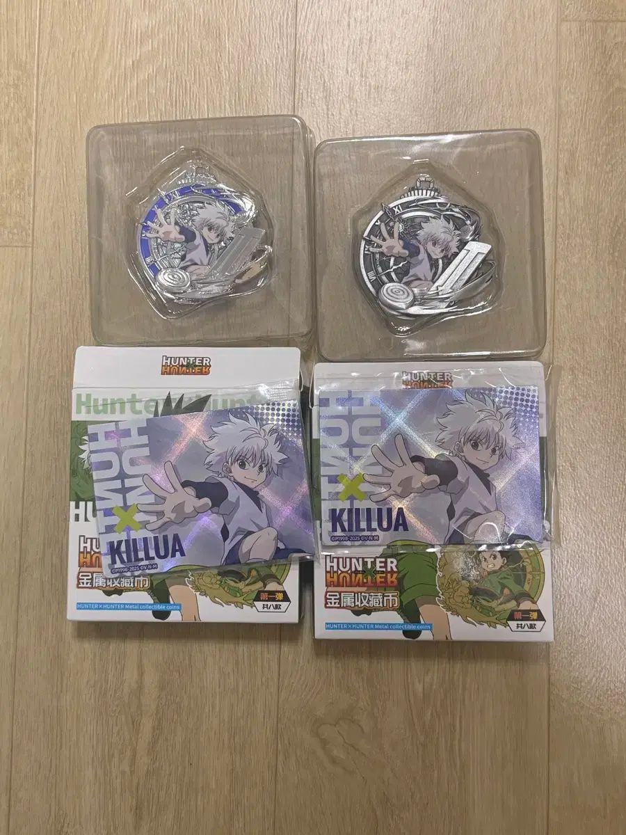 HUNTER×HUNTER メタル コイン キルア セット